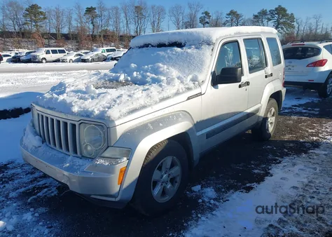 2012 Jeep Liberty Sport из США, поврежденный, VIN 1C4PJLAK0CW159678